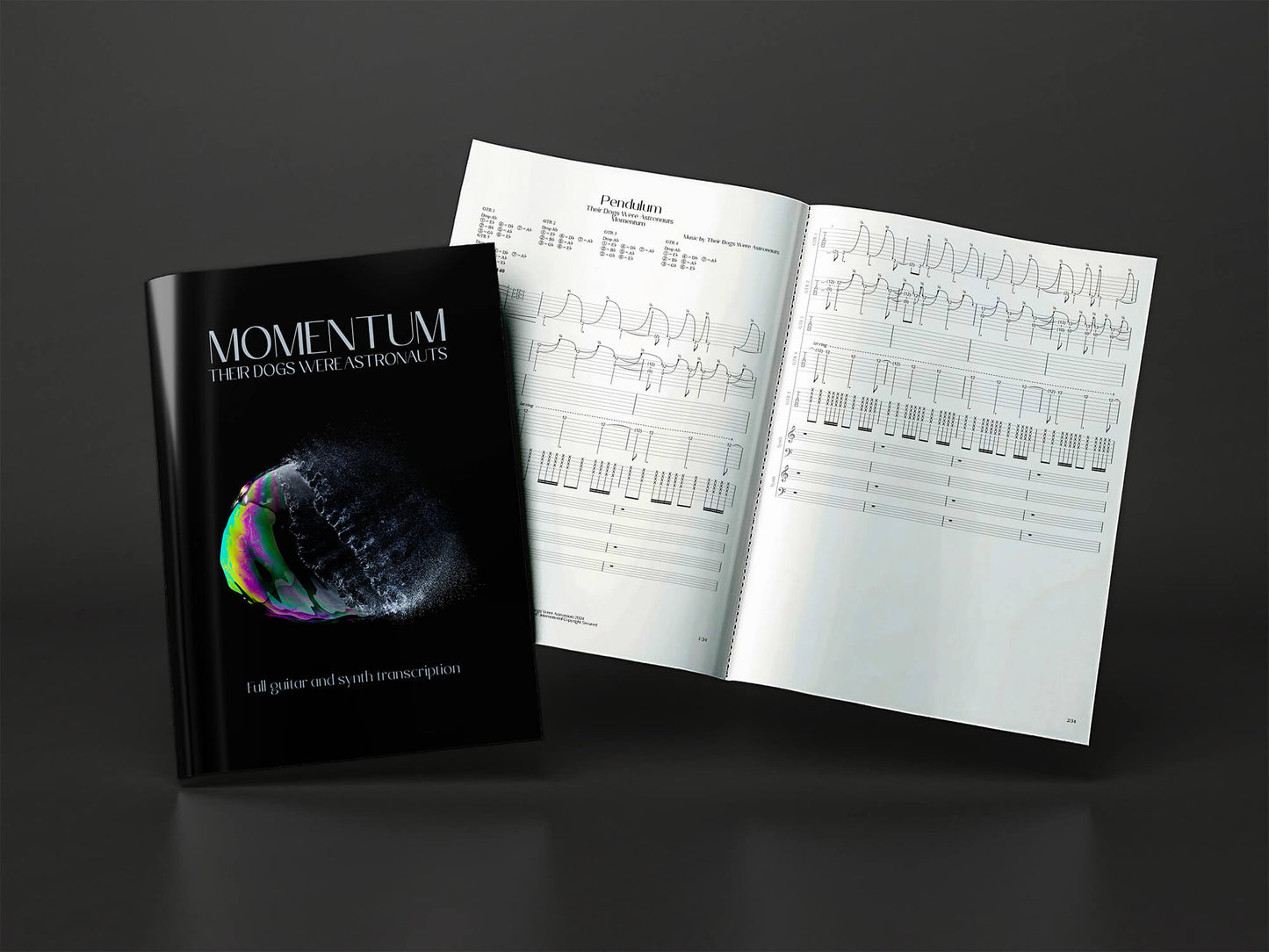 "Momentum" - Full Guitar & Synth Transcription